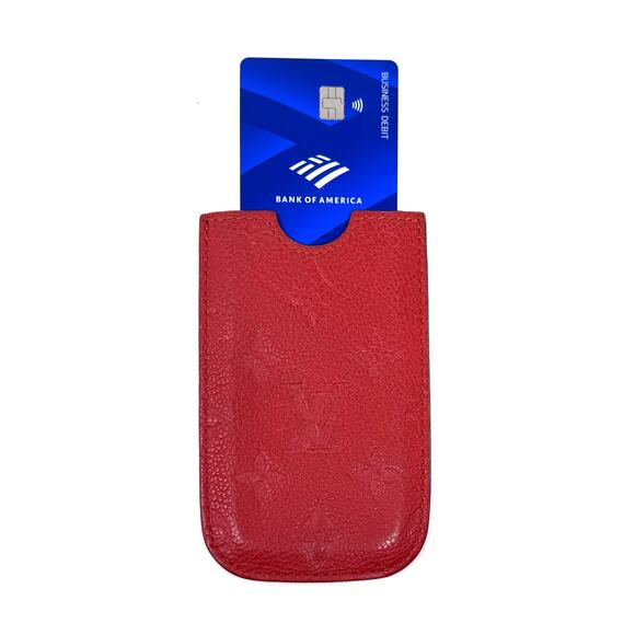 Louis Vuitton Red Sleeve Wallet - Picture 4 of 10